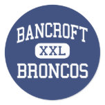 Bancroft Broncos Middle San Leandro Stickers