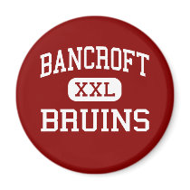 Bancroft - Bruins - Middle - Lakewood California Fridge Magnets