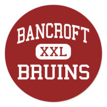 Bancroft - Bruins - Middle - Lakewood California Round Stickers