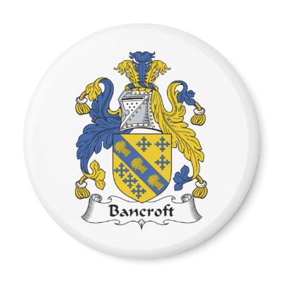 Bancroft Family Crest Magnets by coatsofarms
