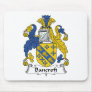 Bancroft Family Crest Mouse Mat