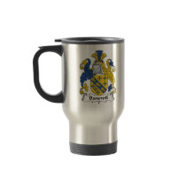 Bancroft Family Crest mugs by coatsofarms Bancroft Family Crest mugs