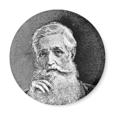 Bancroft ~ George Historian Diplomat Fridge Magnet by fotoshoppe