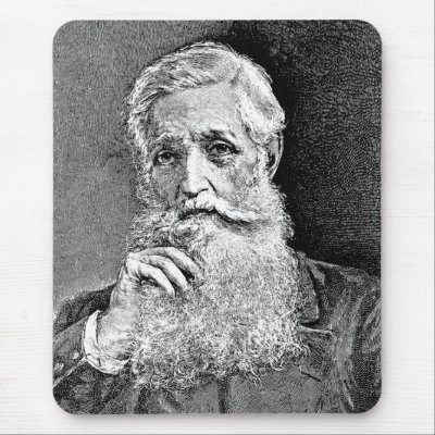 Bancroft ~ George Historian Diplomat Mouse Pad by fotoshoppe