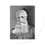 Bancroft ~ George Historian Diplomat Round Sticker