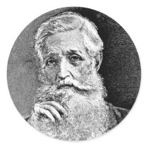 Bancroft ~ George Historian Diplomat Round Sticker
