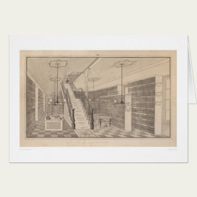 Bancroft Library at 1538 Valencia Street (1420) Card by Bancroft