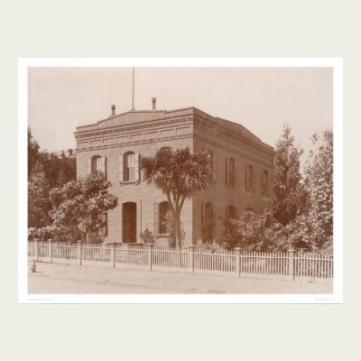 Bancroft Library at 1538 Valencia Street (1421) Print by Bancroft