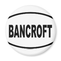 BANCROFT magnets by humorous BANCROFT magnets