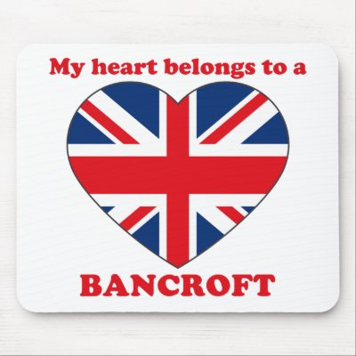 Bancroft Mouse Pad by ValentinesDayTshirts