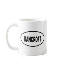 BANCROFT mugs by humorous BANCROFT mugs