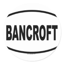 BANCROFT STICKER