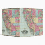 Bancroft's Map Of California, Nevada Binders
