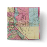 Bancroft's Map Of California, Nevada Pins