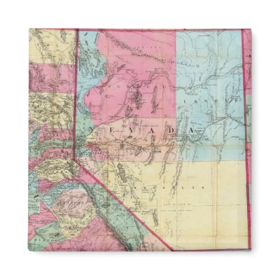 Bancroft's Map Of California, Nevada Refrigerator Magnets by davidrumsey