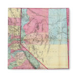 Bancroft's Map Of California, Nevada Refrigerator Magnets
