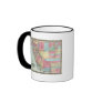Bancroft's Map Of California, Nevada Mug