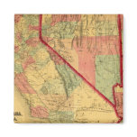 Bancroft's Map Of California, Nevada, Utah Refrigerator Magnet