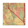 Bancroft's Map Of California, Nevada, Utah Refrigerator Magnet