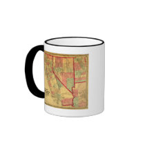 Bancroft's Map Of California, Nevada, Utah Coffee Mug