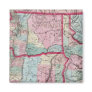 Bancroft's Map Of Oregon, Washington, Idaho Refrigerator Magnet