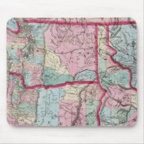 Bancroft's Map Of Oregon, Washington, Idaho Mouse Pads