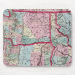 Bancroft's Map Of Oregon, Washington, Idaho Mouse Pads