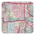 Bancroft's Map Of Oregon, Washington, Idaho Sticker