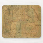Bancroft's Map Of The Pacific States Mousepads