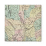 Bancroft's New Map Of Central California Fridge Magnet