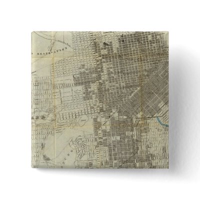 Bancroft's Official San Francisco City Map Buttons by davidrumsey