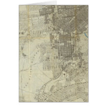 Bancroft's Official San Francisco City Map Greeting Cards