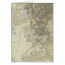 Bancroft's Official San Francisco City Map Greeting Cards