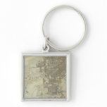 Bancroft's Official San Francisco City Map Key Chains