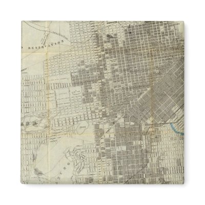 Bancroft's Official San Francisco City Map Refrigerator Magnets by davidrumsey