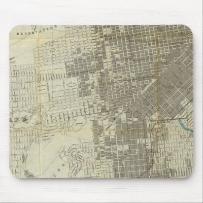 Bancroft's Official San Francisco City Map Mousepads by davidrumsey