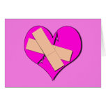 Band Aid Heart Card