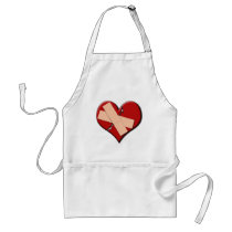 Band Aid Heat aprons by kwit35 Band Aid Heat aprons