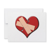 Band Aid Heat Custom Invite