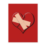 Band Aid Heat Postcard