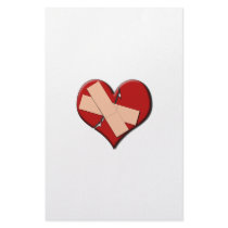 Band Aid Heat Custom Stationery