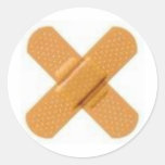 Band+AIde Round Sticker