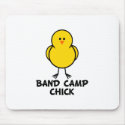 Band Camp Chick mousepads