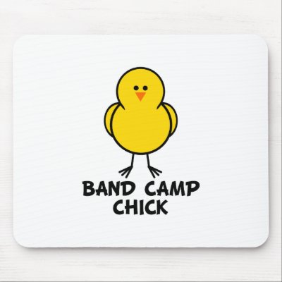 Band Camp Chick Mouse Mat by chicktshirts8