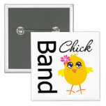 Band Chick Buttons