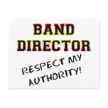 Band Director Post Card