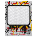 Band Flyer Urban Grunge with Photo by ZazzleFlyers Band Flyer Urban Grunge with Photo