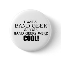 Band Geek buttons