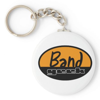 Band Geek Keychain by marquita575