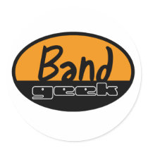Band Geek stickers